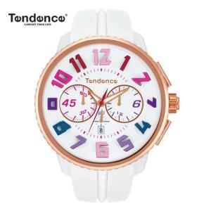 テンデンス クォーツ ガリバーラウンド レインボー TY460614 腕時計 クロノグラフ Tendence 電池切れ 【モノ市場知立店】13 Tendence（テンデンス） 腕時計 Tendence GULLIVER Rainbow ガリバー