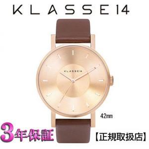 クラス14］ KLASSE14 腕時計 MARIO NOBILE VOLARE ROSE-GOLD/BROWN 
