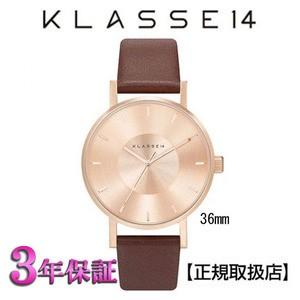 ［クラス14］　KLASSE14 腕時計 MARIO NOBILE VOLARE ROSE-GOLD/BROWN VO14RG002W 36mm【正規輸入品】｜yosii-bungu