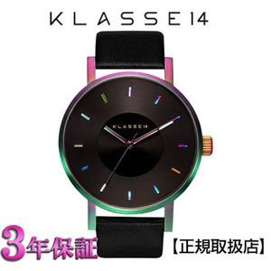 クラス14］ KLASSE14 VOLARE RAINBOW 腕時計 (レインボー) ブラック  