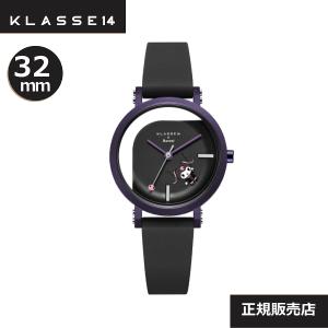 あすつく［クラス14］KLASSE14×Sanrio KUROMI  数量限定コラボレーション商品 WIM23PE001W 32MM 腕時計【正規輸入品】｜yosii-bungu