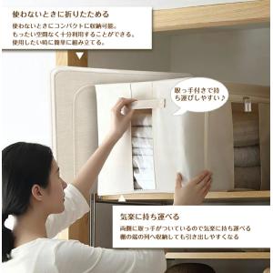 収納ボックス蓋付き 大容量24L 66L 10...の詳細画像5