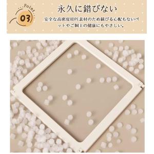 ペットサークル フェンス ドア付き 犬 サーク...の詳細画像4