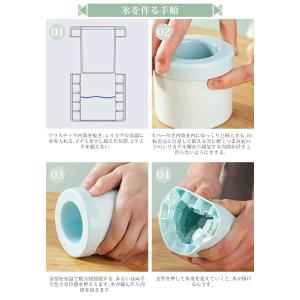 2個セット 製氷器 製氷皿 3d シリコン 円...の詳細画像5