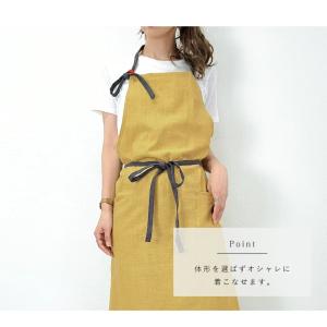 エプロン ホルダーネックエプロン おしゃれ 保...の詳細画像3