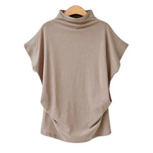即納 ゆったり Tシャツ ハイネック トップス...の詳細画像4