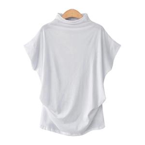 即納 ゆったり Tシャツ ハイネック トップス...の詳細画像5