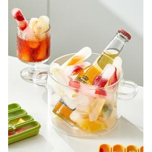製氷皿 シリコン スティック 氷 トレー アイ...の詳細画像2