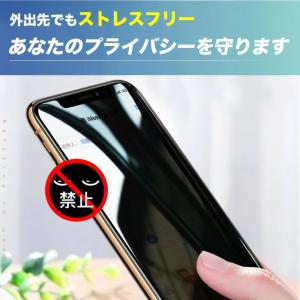 即納 iPhone 強化ガラスフィルム 防窺 ...の詳細画像2