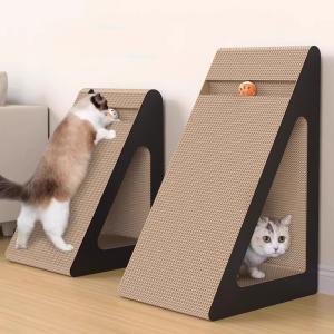 猫爪とぎ 爪研ぎ 段ボール製 爪とぎ 三角形 ...の詳細画像1