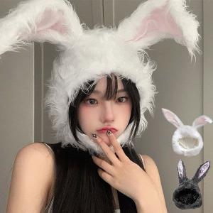 うさぎ コスプレ ハロウィン うさぎの耳 干支 兎 卯年 バニー バニーガール 髪飾り もふもふ ウサギ うさみみ うさ耳 被り物 かぶりもの 帽子 仮装 レディ