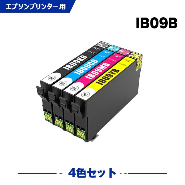 送料無料 IB09CL4B (IB09Aの大容量) 4色セット エプソン 互換インク インクカートリ...