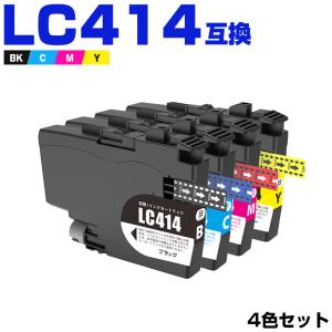 ブラザー工業 ブラザー 純正 インクカートリッジ LC414 4色 ブラザー工業 ブラザー 純正 インクカートリッジ LC414 4色