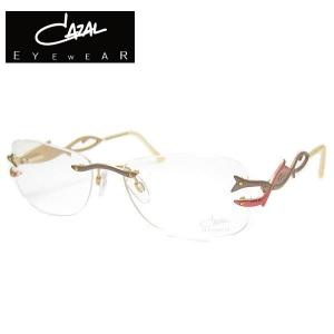 CAZAL（カザール） メガネ 正規品販売店 7103 001 CAZAL 縁なし ツー