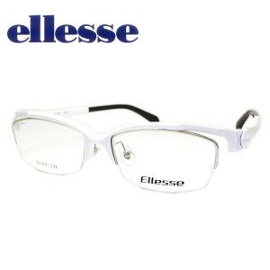 エレッセ メガネフレーム ellesse ES-AF22 COL-3 SIZE-55 ナイロール ハーフリム｜yosimura