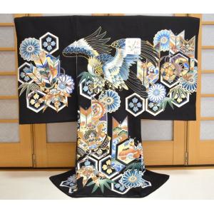 祝い着 袷 一つ身 でんちセット 一つ身セット 正絹 女の子 お宮参り 鶴