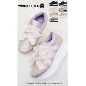 ヨースケ公式 YOSUKE 厚底スニーカー レ...の詳細画像1