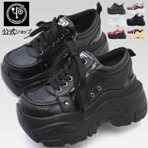 YOSUKE（ヨースケ） 厚底ビジューフリルスニーカー 4450059 （ブラック