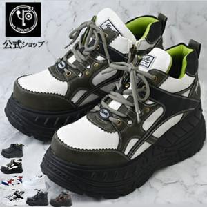YOSUKE（ヨースケ） 直営ショップ限定 厚底スニーカー メンズ ダブル