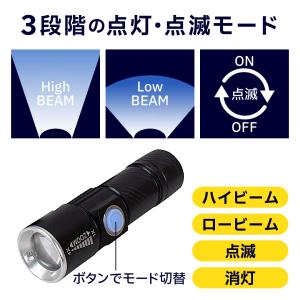 自転車 ライト 後付け 充電式 USB充電式 ...の詳細画像3