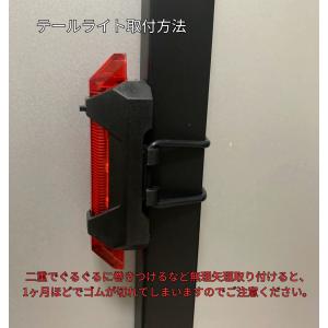 自転車ライト 前後 ヘッドライト テールライト...の詳細画像4