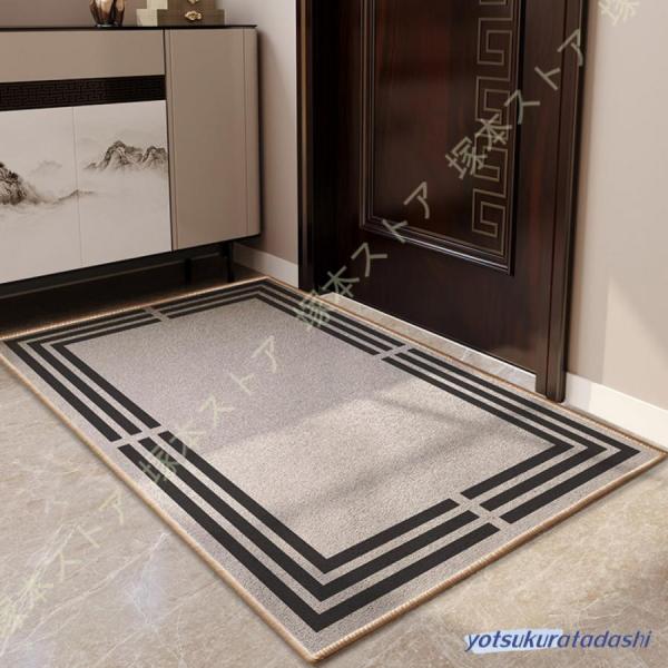 マット 玄関マット おしゃれ オリエンタル柄 北欧 カーペット 屋内 ドアマット 泥落としマット 洗...