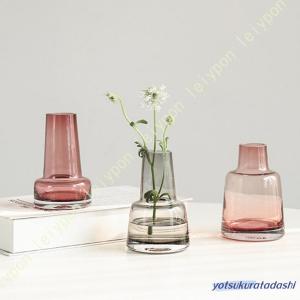 花瓶 フラワーベース 12CM１個入り花器 一輪挿しガラスベスー ガラスボトル 水栽栽培 インテリア雑貨 インテリア飾り クリア 透明 花びん ガラス花瓶 花束