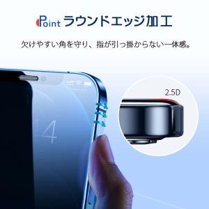 日本製 iPhone 保護フィルム ガラスフィ...の詳細画像4