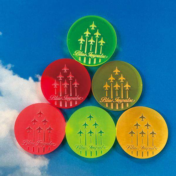 ブルーインパルス　ゴルフマーカー（全３種・透明アクリル製・受注生産品）