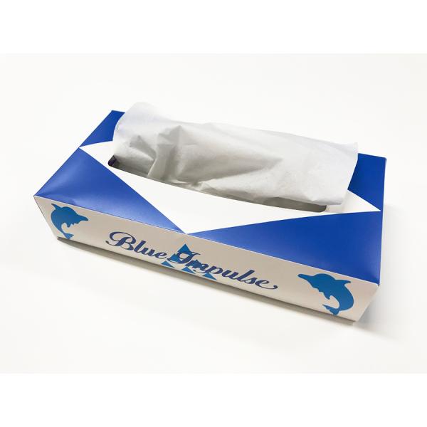 ブルーインパルス　ティッシュボックスカバー