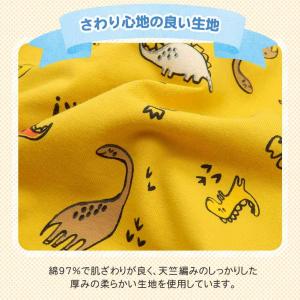 キッズ 長袖 パジャマ 子供用 上下セット 恐...の詳細画像2