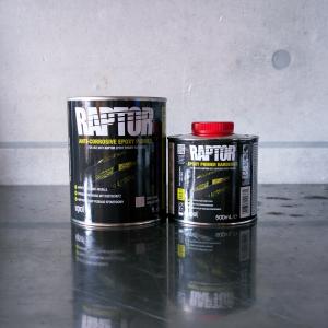 正規輸入品　RAPTOR LINER ティンタブル４Lセット　ラプターライナー 塗料＆硬化剤］ラプターライナー塗料 カラー配合用4Lセット チンタブル