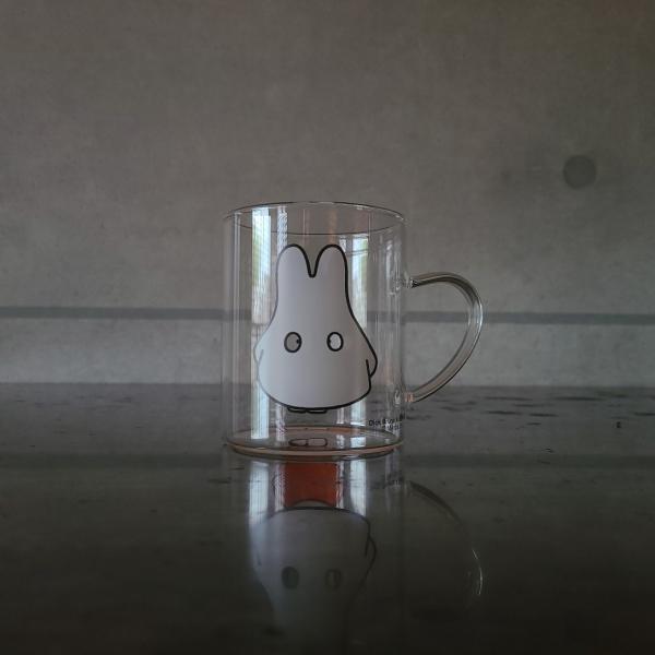 ［カップ］ DICK BRUNA × GENIAL  ミッフィー耐熱ガラスマグ330ml　GHOST...