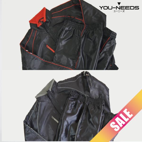 在庫処分Sale商品 メンズブレーカースーツ ジャケット 長ズボン 上下セット M L LL 秋冬 ...