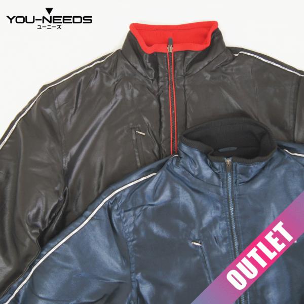 アウトレット 早い者勝ち メンズブレーカージャケット M L LL秋冬 裏フリース 中綿 あったか ...