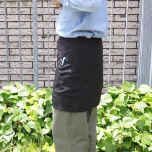 ギャルソンエプロン 前掛け ショートタイプ 男...の詳細画像4