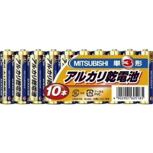 三菱 MITSUBISHI アルカリ乾電池 単3...の商品画像
