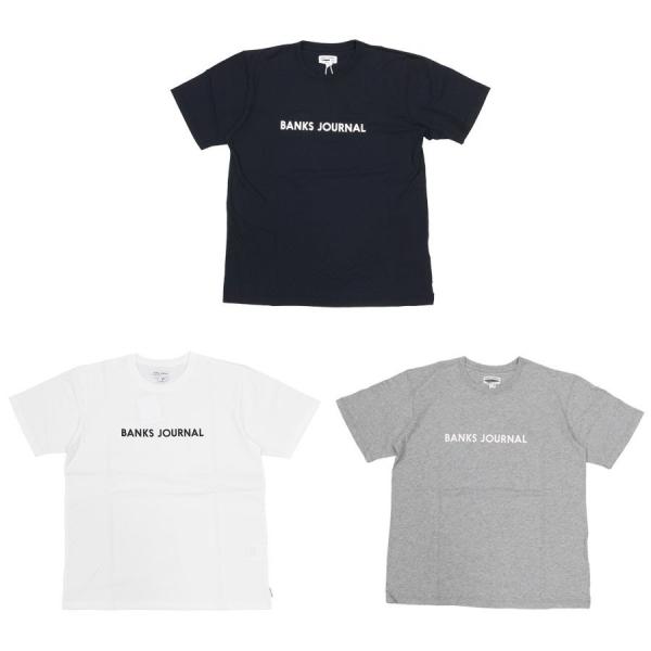 BANKS バンクス メンズ レディース ユニセックス 半袖Tシャツ カットソー オーガニックコット...