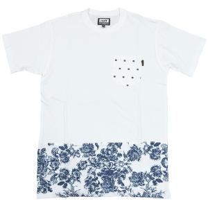 NEFF ネフ Tシャツ FAR EAST FLORAL POCKET TEE WHITE｜you-s