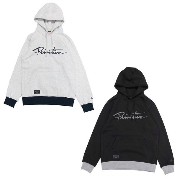 PRIMITIVE プリミティブ NUEVO CONTRAST PULLOVER HOODIE パー...