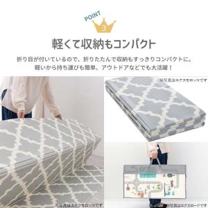 マット ラグ プレイマット 折り畳み 撥水 リ...の詳細画像5
