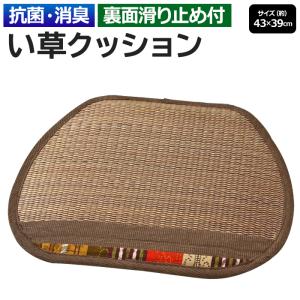 大島屋 い草座布団 おしゃれ イグサ 座布団 セット クッション イ草