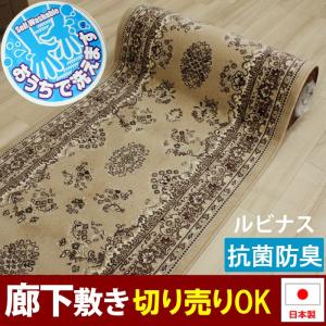 廊下 カーペット ラグ マット 冷え防止 滑り止め