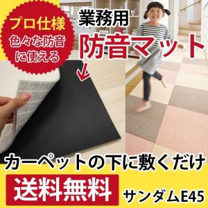 防音マット 遮音カーペット 遮音マット 防音シート 遮音シート 約91cm×91cm 4枚セット×10セット (計40枚)サンダムE45 (Ry) 騒音トラブル対策 引っ越し 新生活｜youai