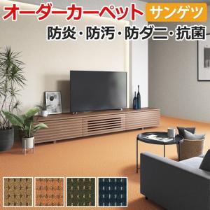 オーダーカーペット サンゲツ カーペット 絨毯 ラグ マット サンエルザII(R) 約100×150cm カット&ループパイル ナイロン  クラシック 引っ越し 新生活｜youai