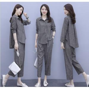 セットアップ パンツスーツ レディース 2点セット きれいめ スーツ