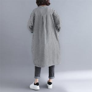 シャツワンピース ワンピース レディース ロン...の詳細画像5