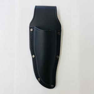 植木鋏入れ 革 マットな黒 おしゃれ 植木用革ケース