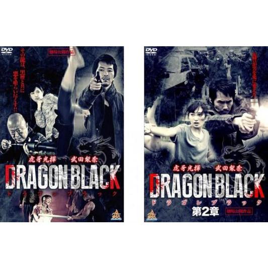 DRAGON BLACK ドラゴンブラック 全2枚 1、第2章 レンタル落ち セット 中古 DVD