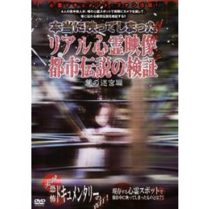 リアル心霊映像と都市伝説の検証 闇の迷宮編 レンタル落ち  DVD  ホラー